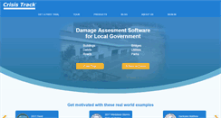 Desktop Screenshot of crisistrack.com